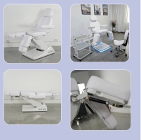 Кресло-кушетка с подсветкой педикюрная на электроприводе POLOS  EC-1