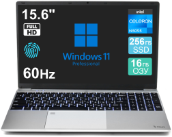 Ноутбук POLOS Notebook NB-15 15.6" | 16 Гб | SSD 256 Гб | Win 11 Pro