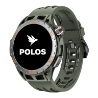 Смарт-часы POLOS LA102 49 мм зеленый